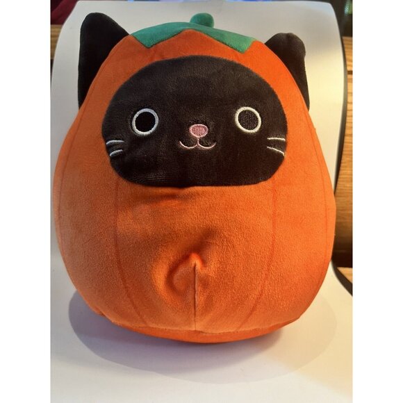 Squishmallows Toys Halloween Squishmallow 8 Calio Black Cat Pumpkin